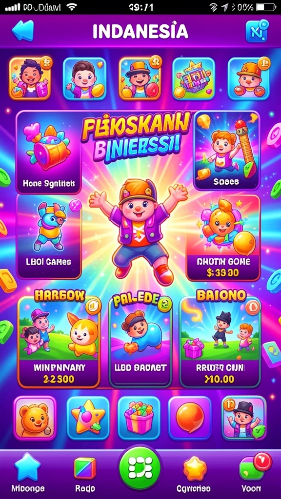 bos5000 - Karakter-karakter unik yang bisa dipilih.