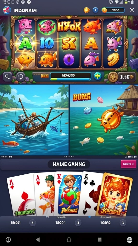 lnova777 - Screenshot menunjukkan berbagai permainan slot yang tersedia.