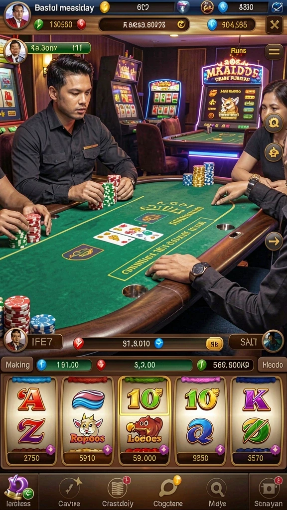 macantoto - Karakter-karakter unik yang dapat dimainkan.