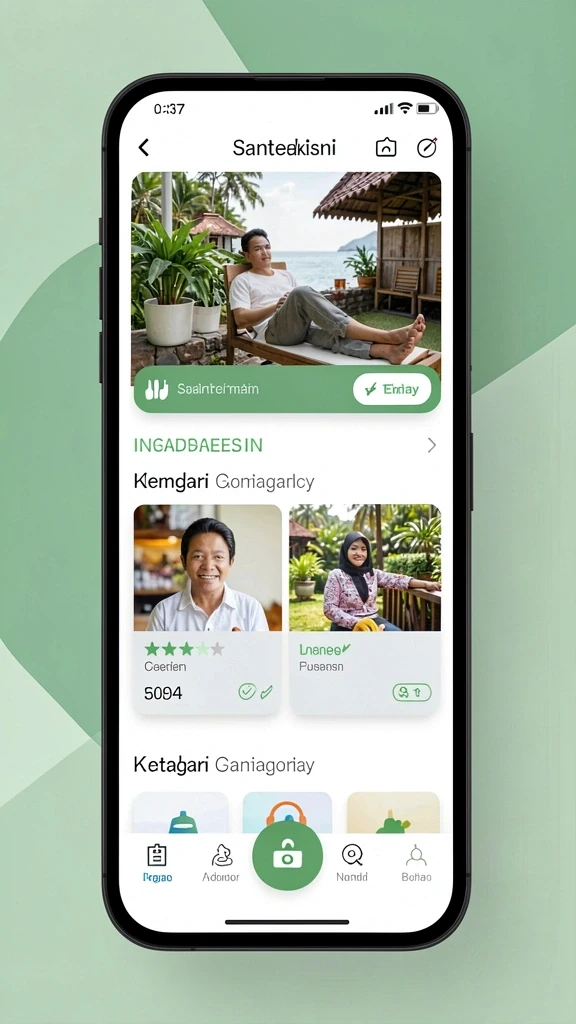 superhoki - Tampilan antarmuka pengguna yang intuitif dan mudah digunakan.